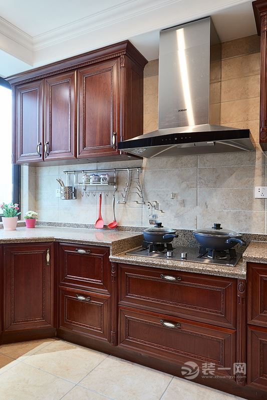 155平米典雅返璞空间 潮州装修公司美式风格案