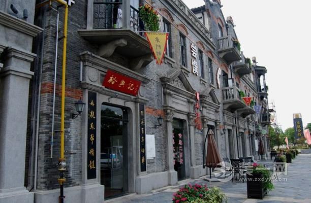 苏州木渎东门町评为商业特色街区 民国风装修气质足