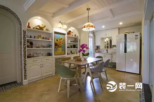 把房子装出蓝天花园 92平米地中海风格装修实