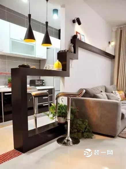 谁说只有大房子才能做吧台