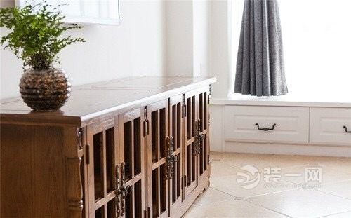 80平米复古美式风格两居室搭出小清新