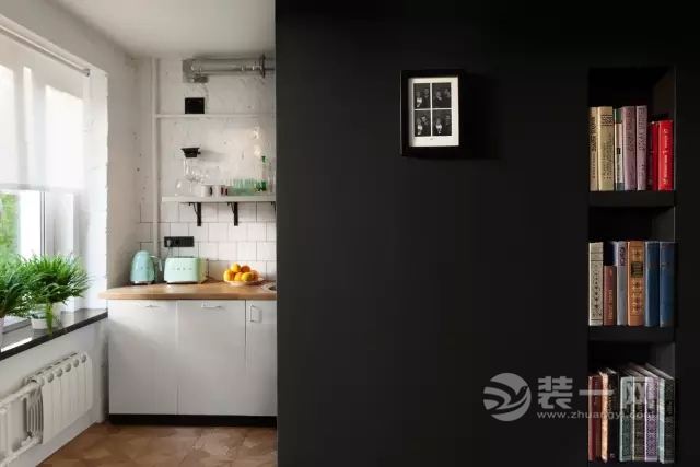 43平米工业风格婚房装修效果图