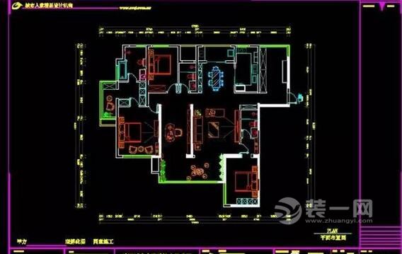 190平米简约北欧风格装修效果图