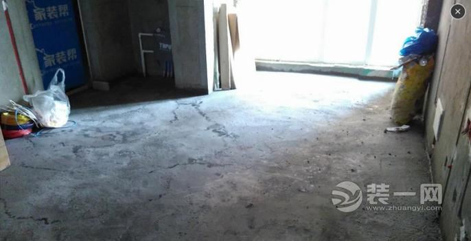地暖安装结束——大沙回填